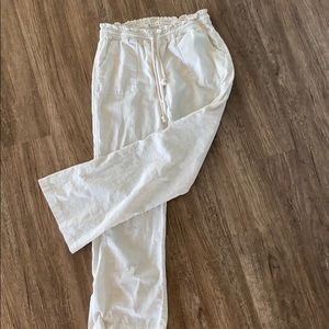 Roxy linen pants